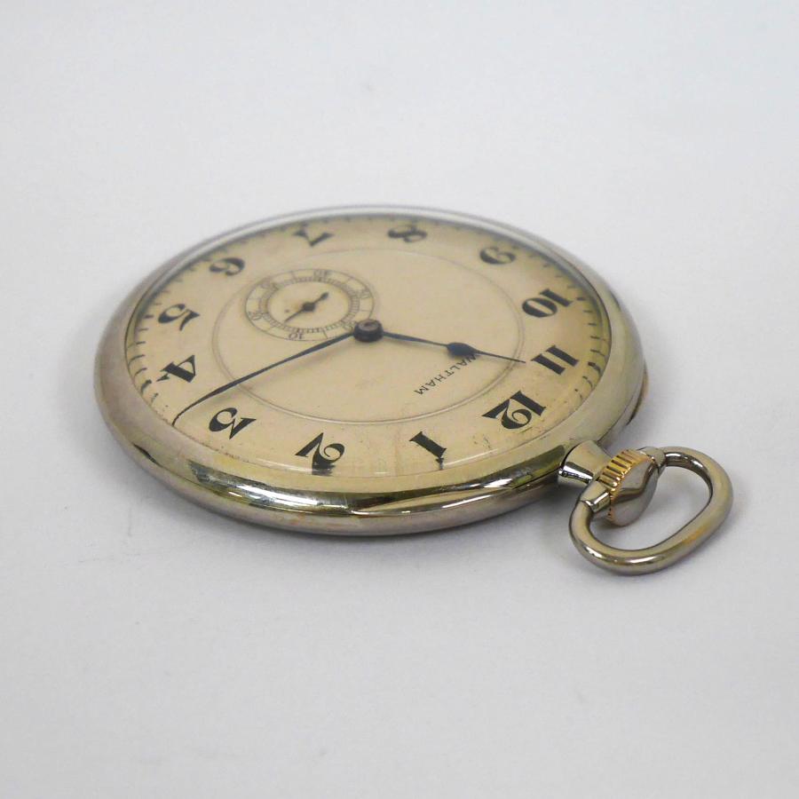 no19 不動品【至宝】WALTHAM/ウォルサム マキシマス DIAMOND 23石 希少