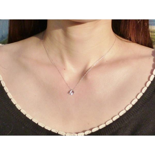 ダンシングストーン ダイヤモンド プラチナ ネックレスペンダント 0.1 