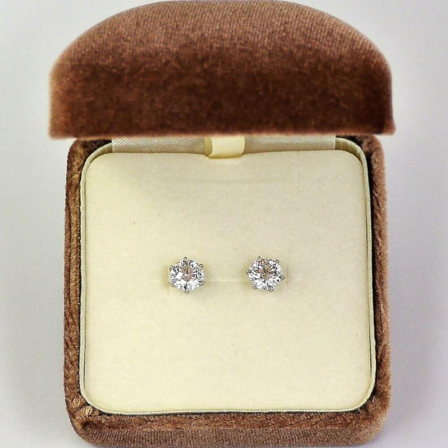 ダイヤモンド2ctUP（1ct1ct）ダイヤモンドプラチナスタッドピアス