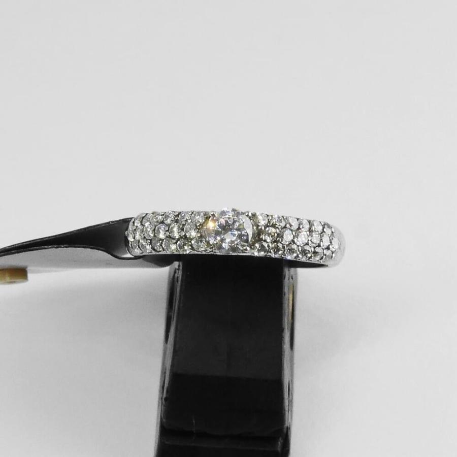 ライトパープリッシュピンクダイヤモンド0.2ct Pt900 プラチナリング 