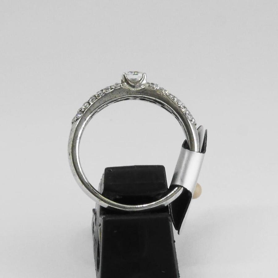 ファンシーパープリッシュピンクダイヤモンド0.2ct Pt900 プラチナ 