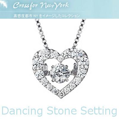ダンシングストーン ペンダントネックレス クロスフォーニューヨーク CrossForNewYork NYP-540