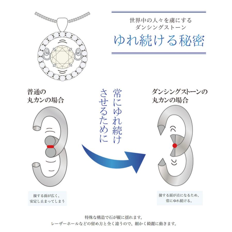 ダンシングストーン ペンダントネックレス クロスフォーニューヨーク CrossForNewYork NYP-540