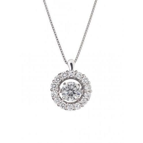 永遠の輝き】Pt900 0.50ct ダンシングストーン ダイヤモンド