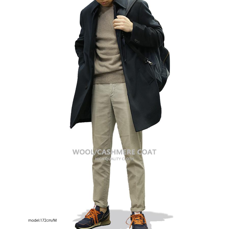 コスパ最強 カシミヤコート ハーフ メンズ カシミヤ カシミア コート ステンカラー 冠婚葬祭 フォーマル 秋冬 ビジネス おしゃれ 黒 紺 グレー Leon 人気 Cashmere5coat セレクトショップ Reggio ヤフー店 通販 Yahoo ショッピング