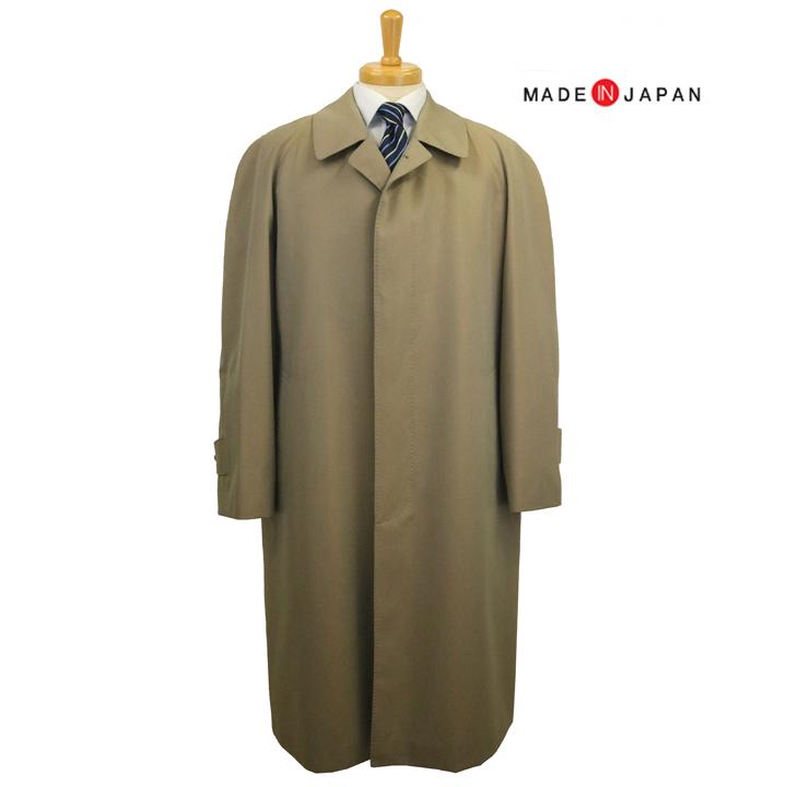 ラグランコート 日本製 1着限定 A6サイズ ベージュ 比翼 春秋冬 アウター メンズ 激安通販 ビジネス スプリングコート