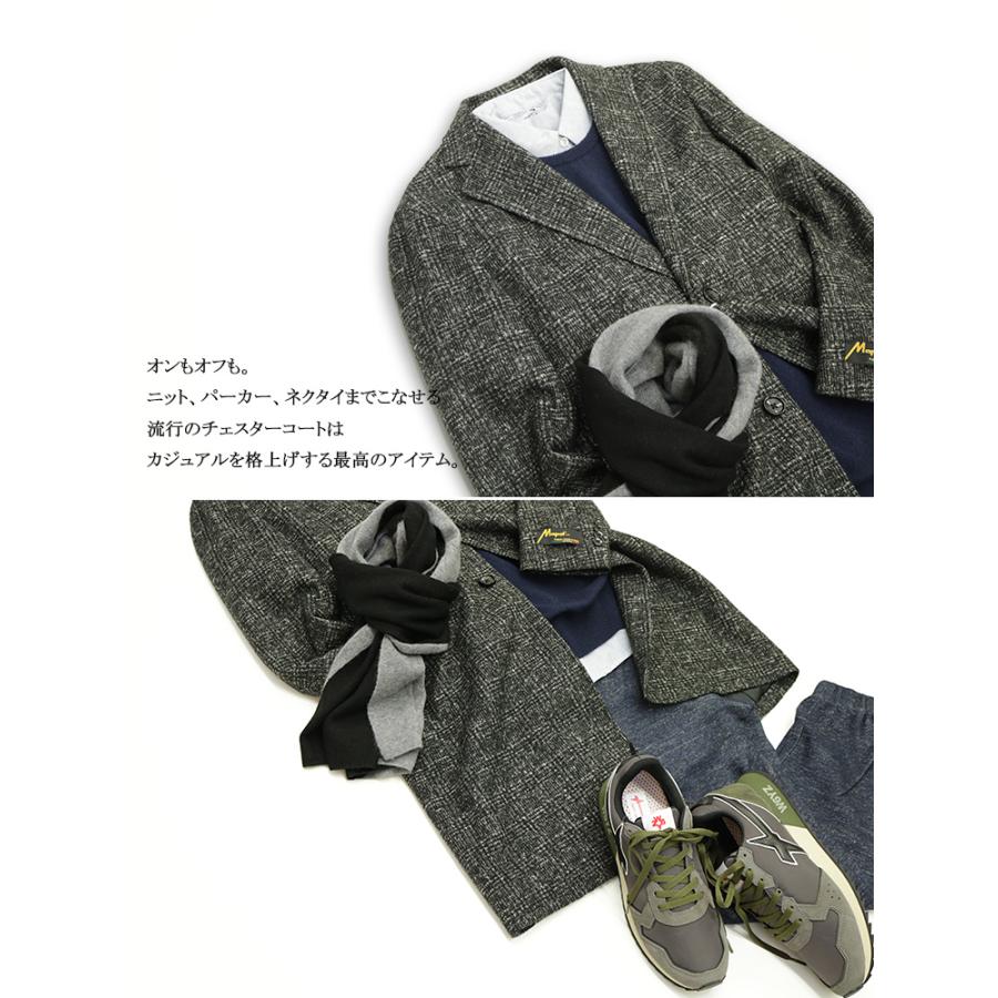 初売り 人気 Comfortemp チェック 柄 秋冬 アウター 段返り Z C21 D23 メンズ モヘア イタリア生地 グレンチェック 伊mapel社 チェスターコート チェスターコート カラー C21 Charcoal Gray Binghamtonhots Com