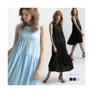 ワンピース レディース ロング エンパイア ワンピース 07 I18 ミディアム マキシ 夏 春夏 上品 きれいめ 涼感 ノースリーブ 30代 40代 07 I18 レジーナ 神戸ワンピース ヤフー店 通販 Yahoo ショッピング