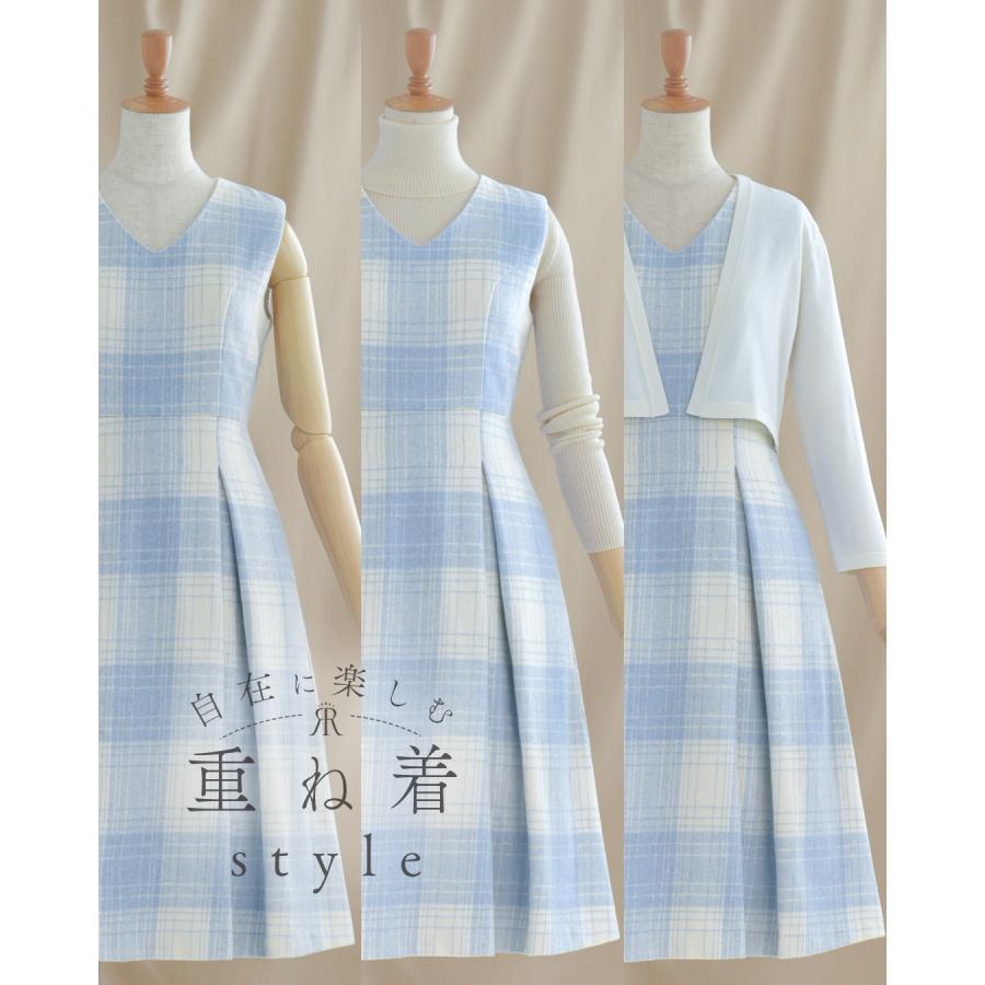 レジーナロマンティコ 総柄ラップワンピース L 七分袖 サープリスネック レジーナロマンティコ 総柄ラップワンピース L 七分袖 サープリス