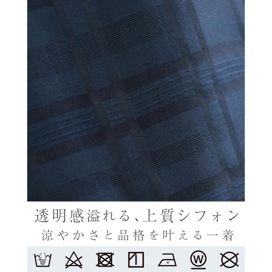 スペシャリテ【Aライン ワンピース ジーン】春 夏 きれいめ キレイめ 上品 シンプル エレガント お呼ばれ 膝丈 膝下 ノースリーブ お家洗い可 30代 40代 50代の画像