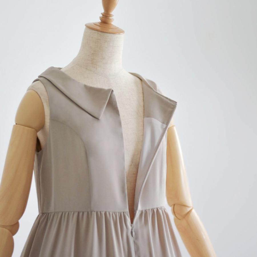 ワンピース レディース ミディアム エンパイア ワンピース Fuwari 31 I 夏 春夏 秋 上品 きれいめ 涼感 ノースリーブ 30代 40代 C レジーナ 神戸ワンピース専門店 通販 Yahoo ショッピング