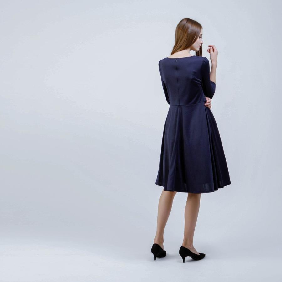 ワンピース レディース フォーマル ワンピース マイ ファースト レディ 32 I 秋 冬 春 夏 大人 上品 きれいめ シンプル 七分袖 長袖 通勤 32 I レジーナ 神戸ワンピース専門店 通販 Yahoo ショッピング