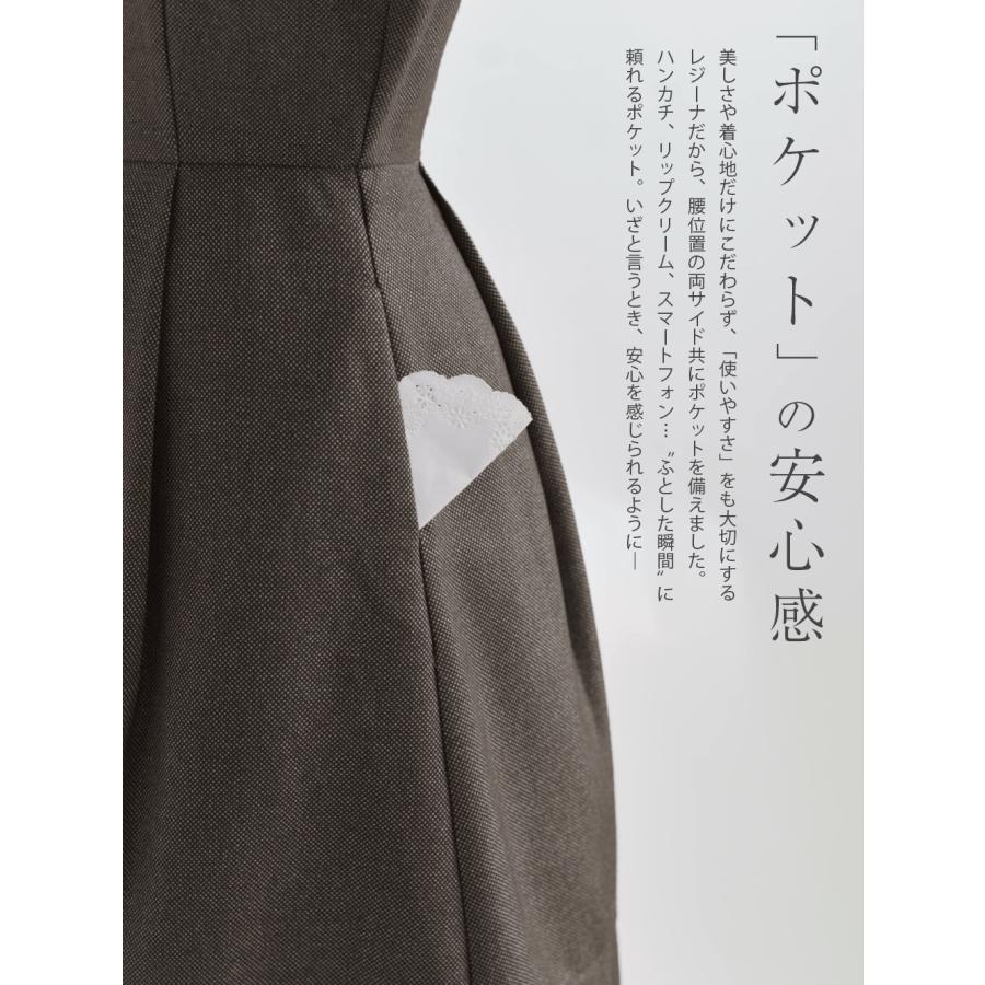 【ワンピース ル・シェノン】65-a22 春 夏 秋 きれいめ キレイめ 上品 エレガント 入学式 入園式 結婚式 披露宴 二次会 発表会 演奏会 膝の画像