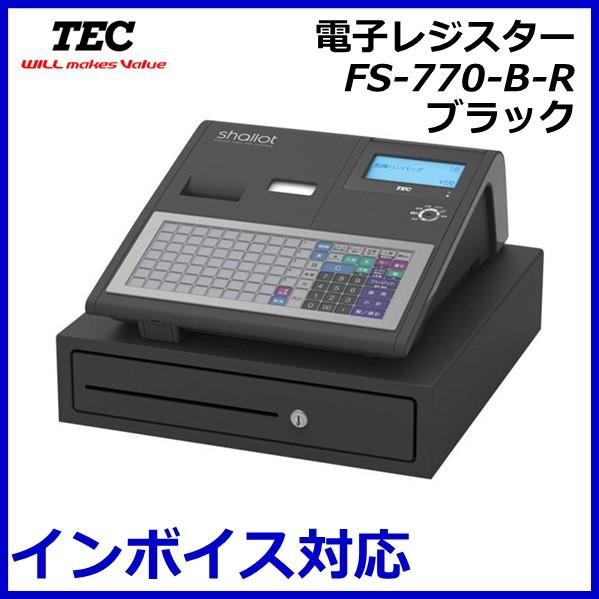 TEC(TOSHIBA) 東芝テック レジ レジスター FS-770 ブラック TEC(TOSHIBA) 東芝テック レジ レジスター FS-770 ブラック