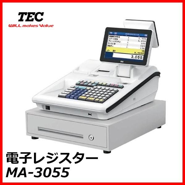 TEC(TOSHIBA) 東芝テック レジ レジスター MA-3055-S イン TEC(TOSHIBA) 東芝テック レジ レジスター MA-3055-S イン