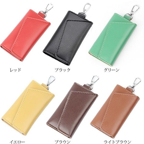 キーケース 6連　高級 牛革 6連 スマート 機能性重視のシンプルデザイン 全7色 |  | 01