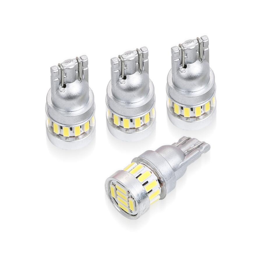 T10 LED 最新REFL-SMD 4014 18連 40W ホワイト 4個セット｜regolith-collection