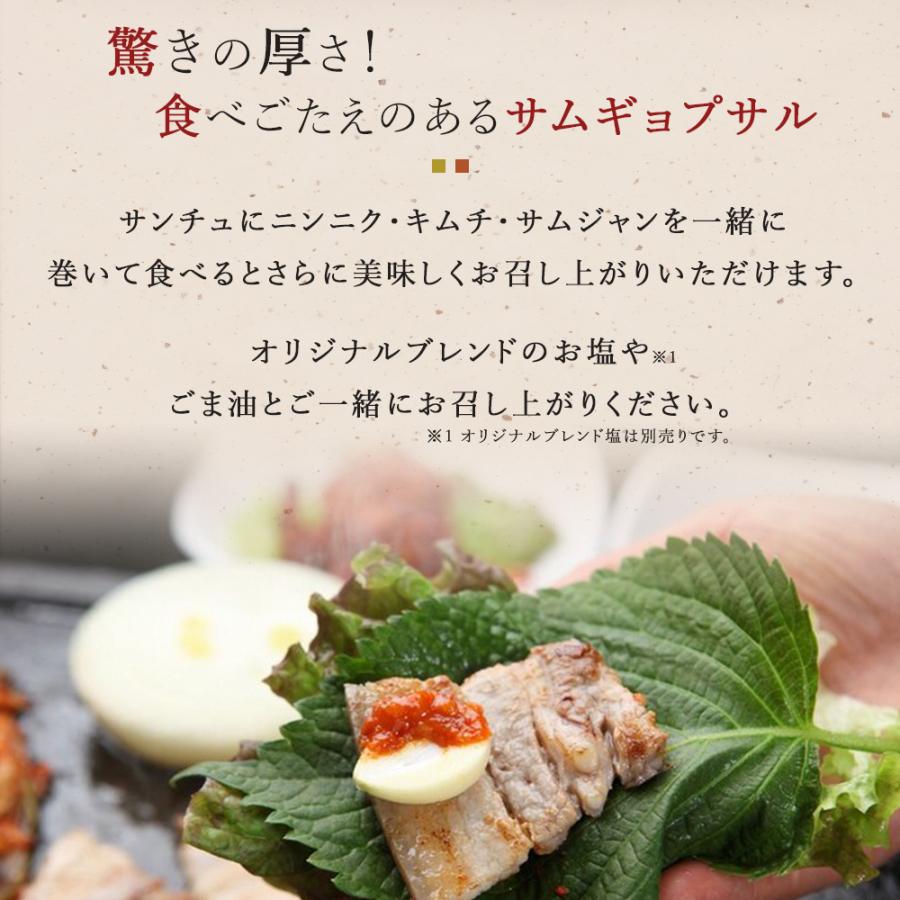 サムギョプサル  豚 三枚豚 バラ肉 ミールキット 韓国料理 手作り 韓国 韓国焼肉 食品 ギフト 旨味 焼肉 冷凍 kr-003 |  | 03