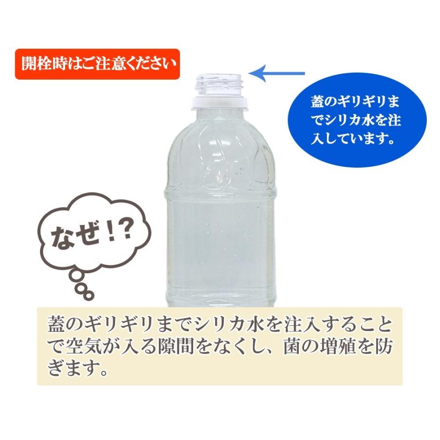 シリカ水 525ml 40本 高濃度シリカ水 シリカウォーター 水 軟水 ラベルレス エコボトル 国産 大分県産｜regorith｜07