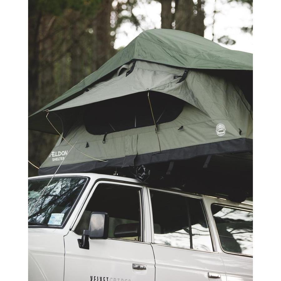Feldon Shelter クロウズネスト ルーフトップテント レギュラーサイズ グリーン |  | 19
