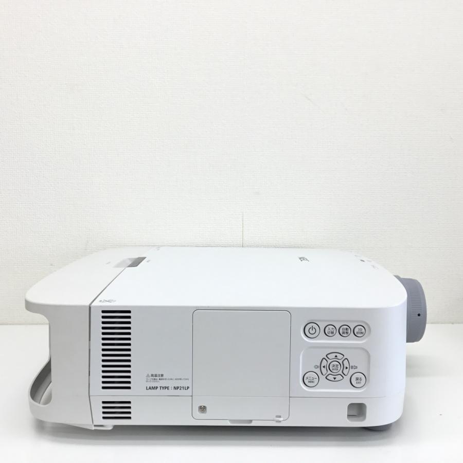 NEC NP-PA550WJL ビジネスプロジェクター 5500ルーメン ランプ使用 