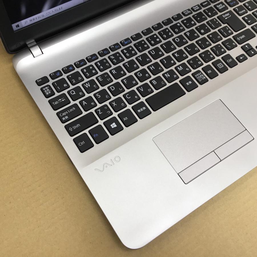 VAIO ノートPC シルバー 本体 VJS152C11N VAIO SONY S15 VJS152C11N 中古ノート Office Win10 or win11