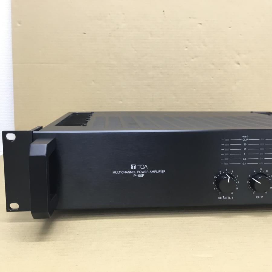 TOA マルチチャンネルパワーアンプ P60F 23091206196レハンーピーシー 通販 Yahoo!ショッピング