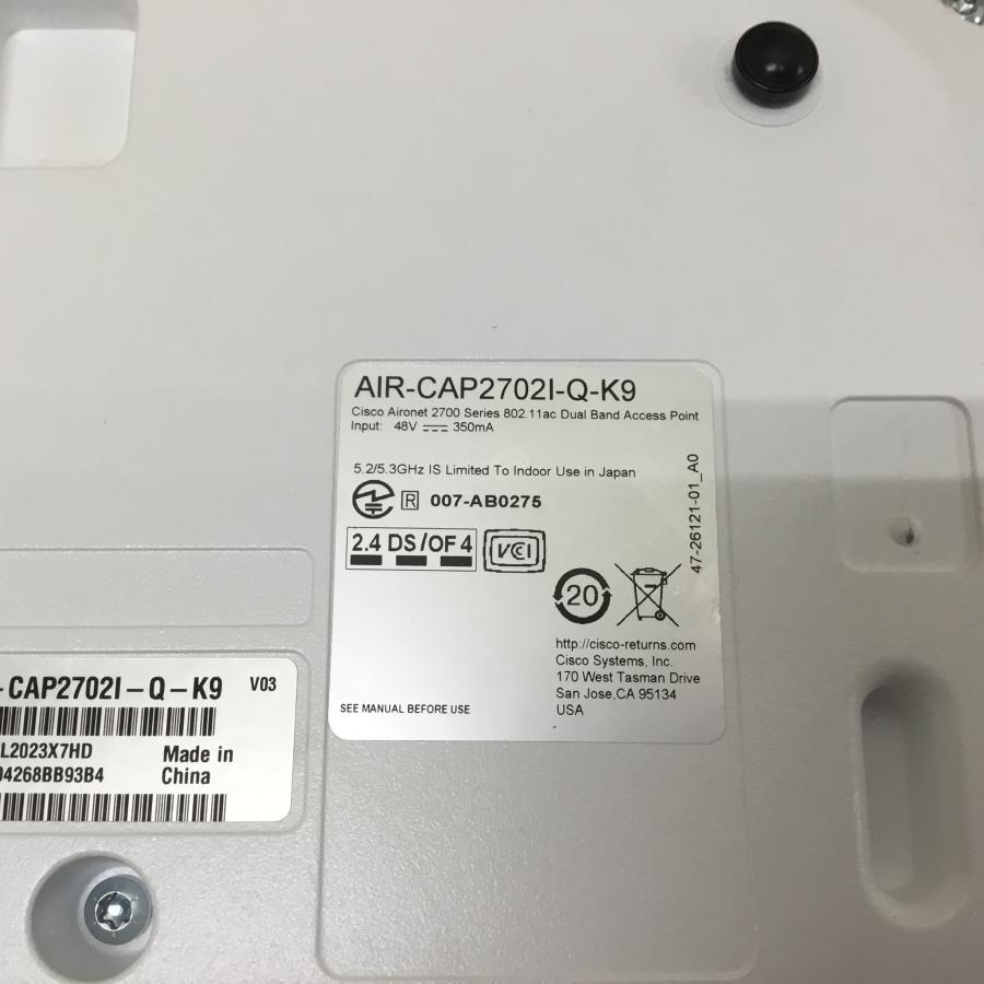 入荷65台 CISCO/シスコ 無線LAN アクセスポイント AIR 入荷65台 CISCO/シスコ 無線LAN アクセスポイント AIR