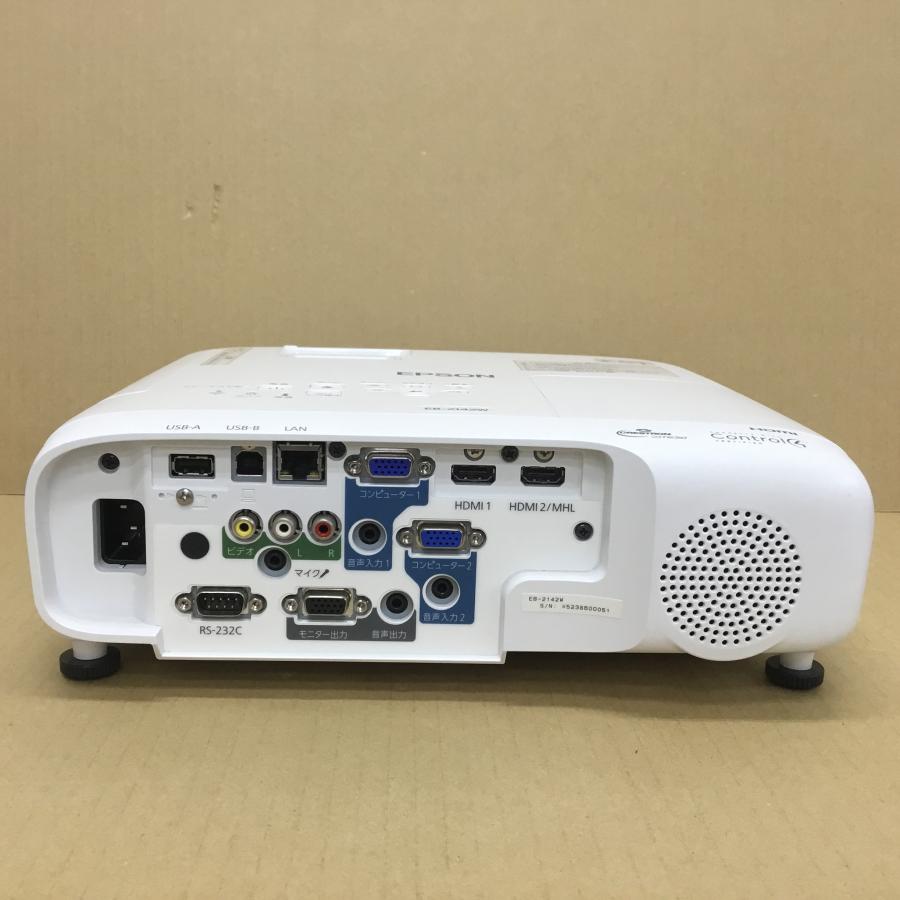 ランプ使用246時間 エプソン ビジネスプロジェクター EB-2142W ランプ使用246時間 エプソン ビジネスプロジェクター EB-2142W