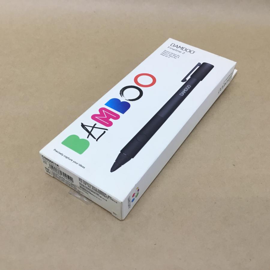 (未使用･未開封品)　ワコム スタイラスペン Bamboo Fineline2 iPad用筆圧ペン ブラック CS600C1K df5ndr3 Amazon.co.jp: 【2015年モデル】ワコム スタイラスペン Bamboo