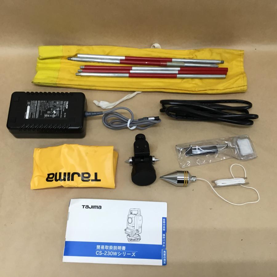 TAJIMA 測量機 トータルステーション(光波距離計) CS-235W 通信 TAJIMA 測量機 トータルステーション(光波距離計) CS-235W 通信