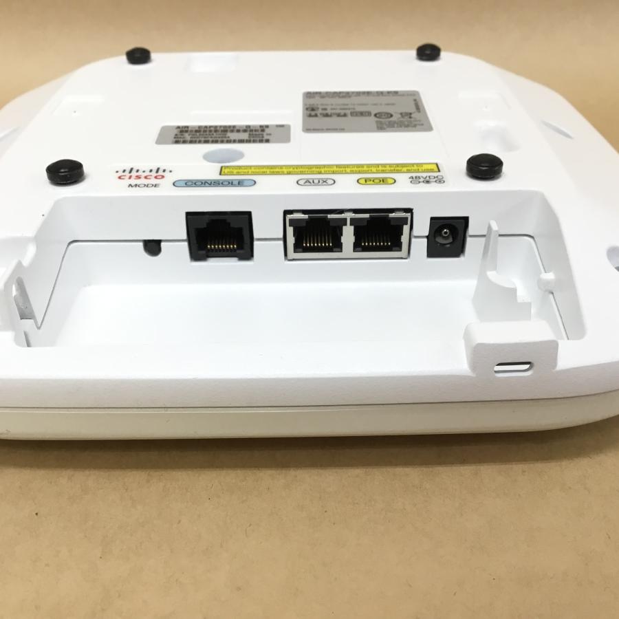CISCO - Cisco/シスコ Cisco Aironet 2700シリーズ アクセスポイント AIR-CAP2702E-Q-K9V02 外部アンテナ×4本 初期化済 Cisco/シスコ Cisco Aironet 2700シリーズ アクセスポイント AIR