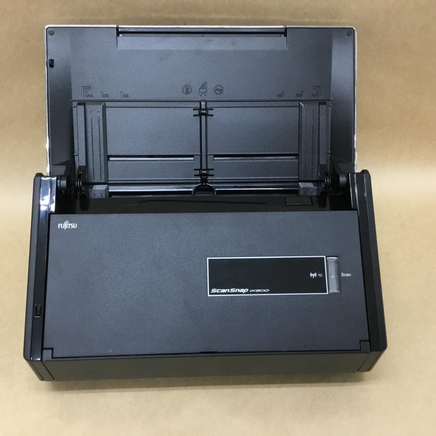 PFU - 富士通 PFU SCANSNAP スキャナー FI-IX500A 自動給紙方式(ADF) 両面同時読み取り 600dpi スキャン数 3047枚 富士通 PFU SCANSNAP スキャナー FI-IX500A 自動給紙方式(ADF