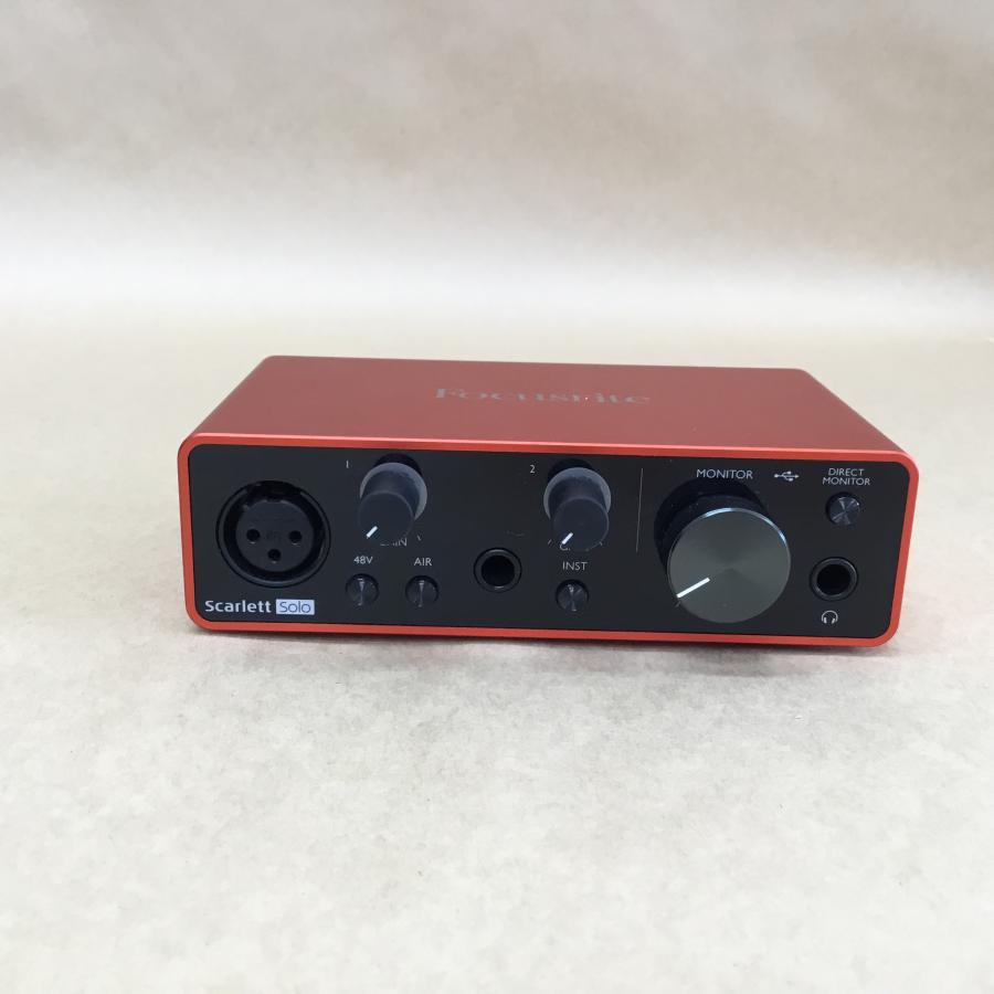 FOCUSRITE USBオーディオインターフェース 2イン/2アウト