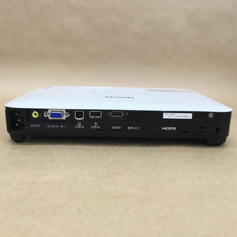 EPSON EB-1795F プロジェクター 3200ルーメン/104時間 ランプ使用202時間 エプソン プロジェクター EB-1795F 3200