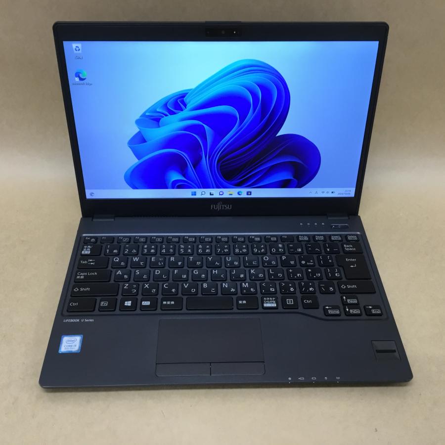 オフィスWPS2付 富士通 ノートパソコンU938/VW CI5(8250U)-1.6GHZ 8GB 