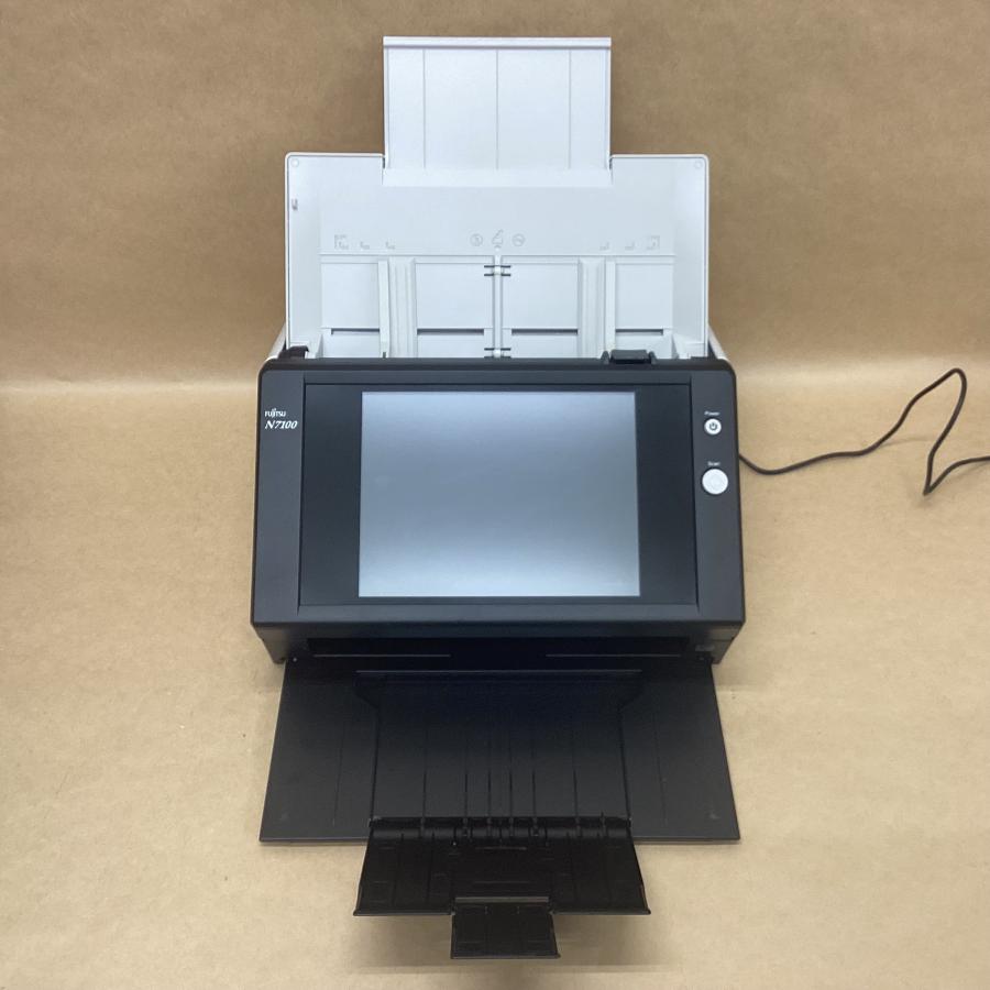 富士通 - スキャン数1958枚 富士通(PFU) ネットワークス対応Image Scanner FI-N7100 自動給紙方式(ADF) A4 25枚/分のスキャン スキャン数1958枚 富士通(PFU) ネットワークス対応Image Scanner