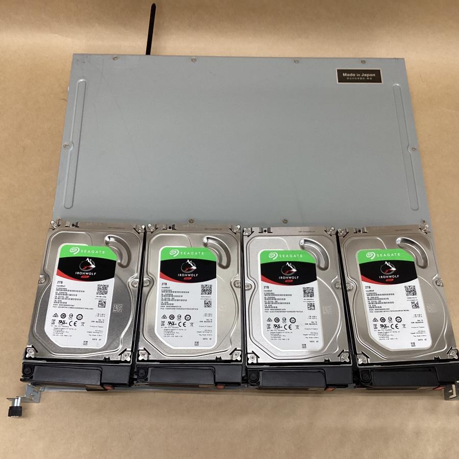Buffalo - 動作確認済み・システム消去済み BUFFALO NAS TS3410RN0804 8000GB(2000GB×4) TS3410RN0804 : 法人向けNAS : TeraStation | バッファロー