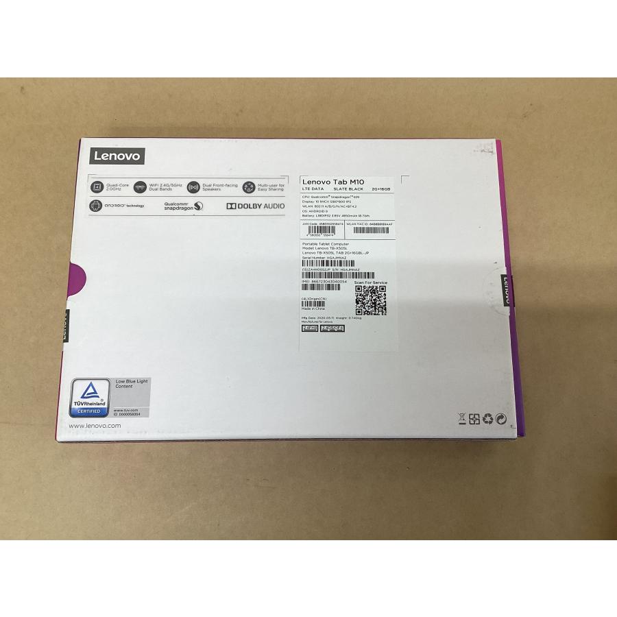 SIMフリー Lenovo タブレット TAB M10 TB-X505L 16GB 10.1インチ