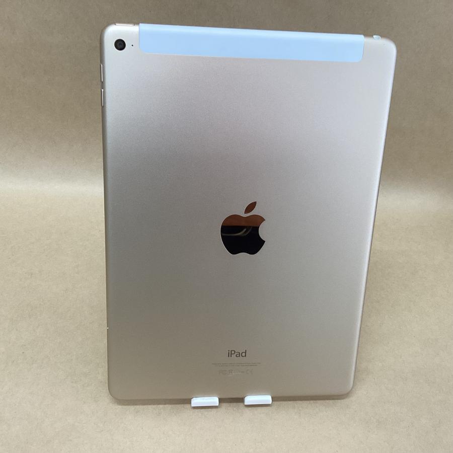 Apple - バッテリ残量84％ IPAD AIR 2 WI-FI+セルラー AU 32GB ゴールド 9.7インチ RETINAディスプレイ OS 15.8.3 A1567 2014年 カメラ BLUETOOTH バッテリ残量84％ IPAD AIR 2 WI-FI+セルラー AU 32GB ゴールド