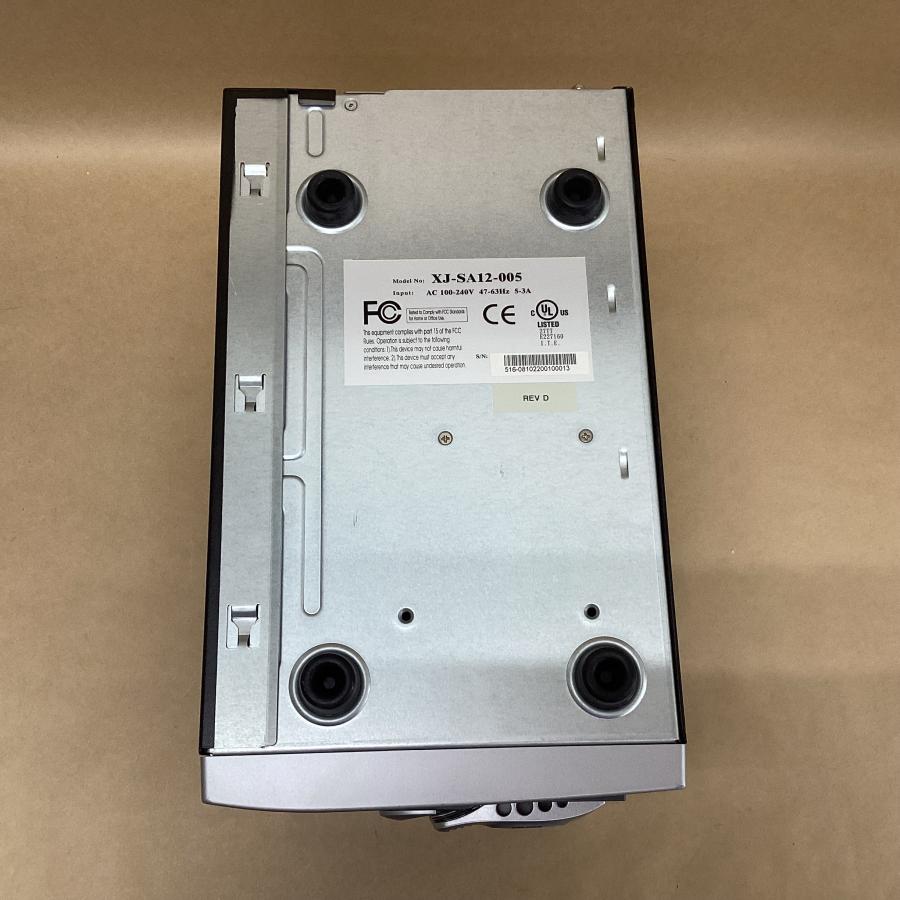 AVID - 通電確認済み・システム消去済み AVID VideoRAID ST 5ベイ外付けSASエンクロージャ XJ-SA12-005 2500GB(500GB×5台) 通電確認済み・システム消去済み AVID VideoRAID ST 5ベイ外付け