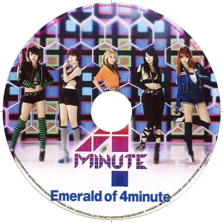 【韓流DVD】4MINUTE フォーミニッツ★Emerald of 4minute★PV & TV COLLECTION★K-POP MUSIC｜rehobote