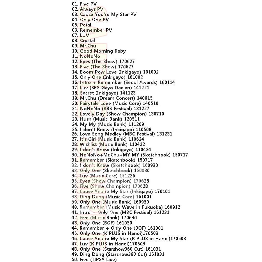 韓流dvd Apink エーピンク 供え 17 Pv Tv Apink Collection Live