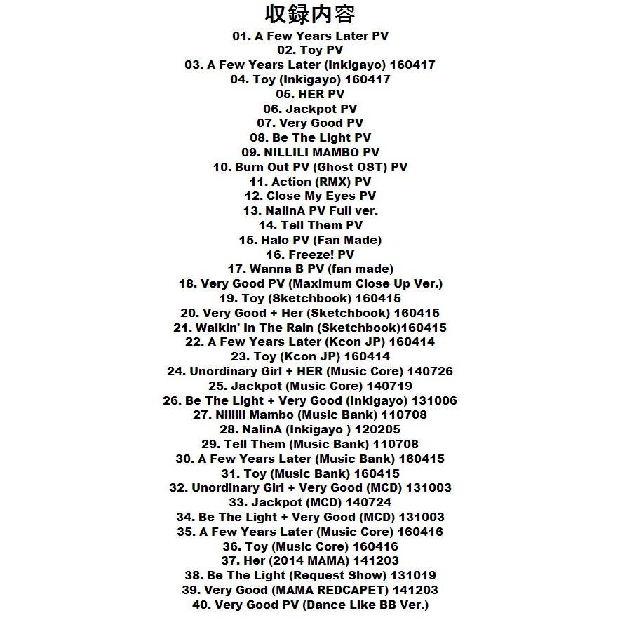 韓流DVD】Block.B 【 BLOOMING PERIOD 】PV&TV COLLECTION 韓流DVD】Block.B 【 BLOOMING PERIOD 】PV&TV COLLECTION