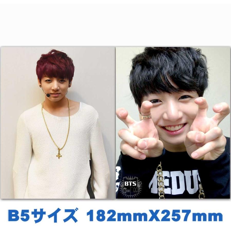 K Pop Bts ジョングク Jungkook 両面写真下敷き B5サイズ 防弾少年団 Bts 248 Rehobote 通販 Yahoo ショッピング
