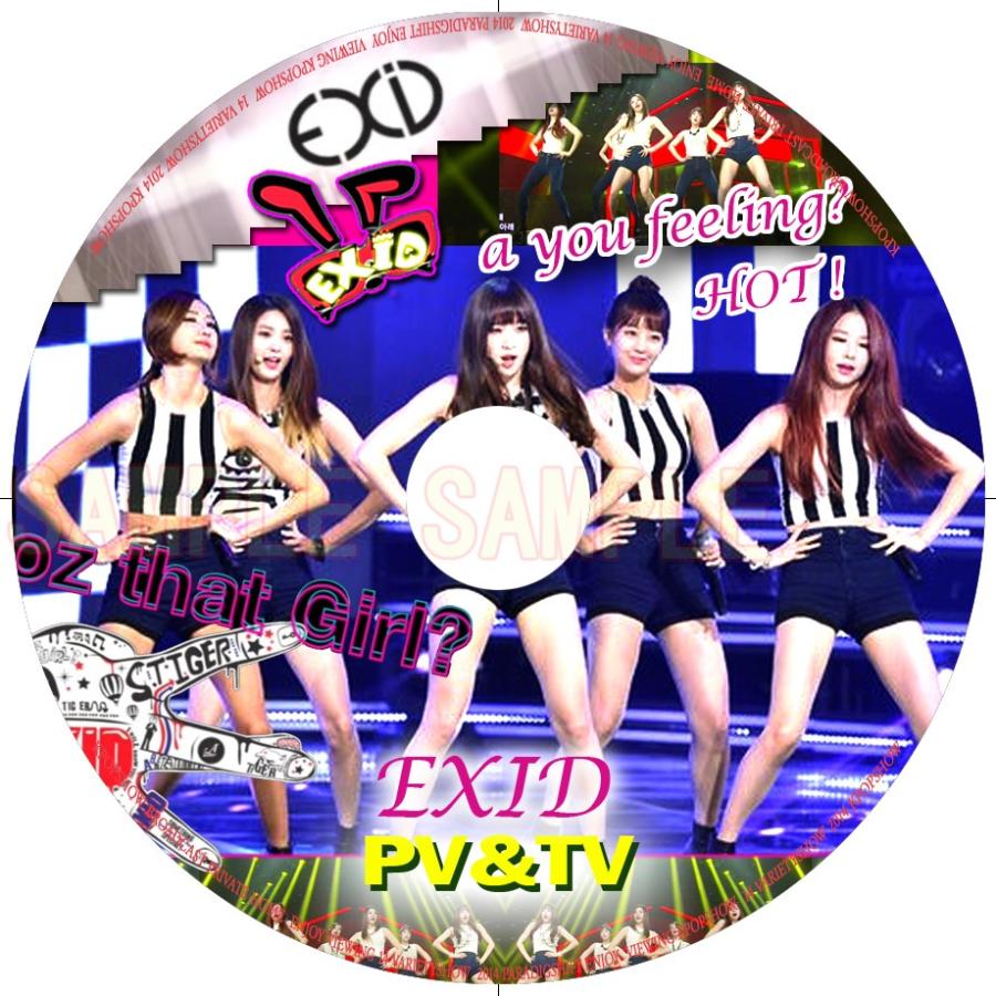 【韓流DVD】EXID イーエックスアイディー★PV & TV COLLECTION★K-POP MUSIC｜rehobote