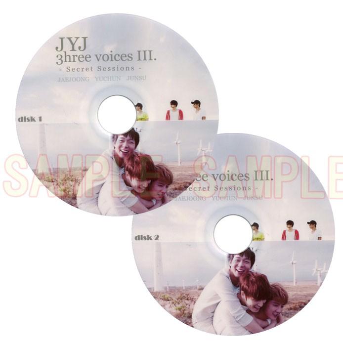 韓流DVD】JYJ 【 3hree Voices 3 】Secret Sessions 2枚セット(日本語