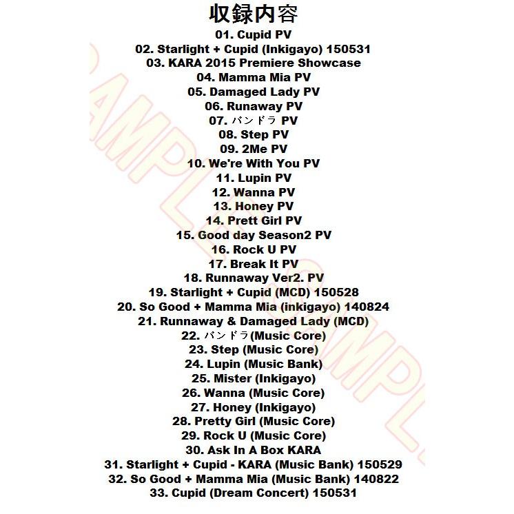 KARA カラ 韓国 CD DVD パンフ チラシ タオル グッズいろいろセット KARA カラ 韓国 CD DVD パンフ チラシ タオル グッズいろいろ