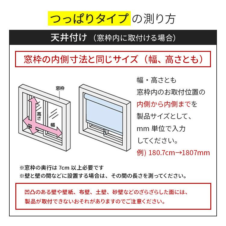 ロールスクリーン ロールカーテン 突っ張り式 採光  断熱 オーダー 間仕切り 無地 北欧 おしゃれ 日本製 新生活 ポイント利用 爆買 | Re:HOME | 33