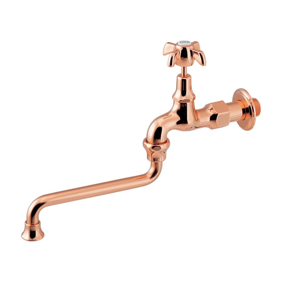 【706-055-PG】カクダイ 自在水栓 サクラ色ゴールド 水栓金具 KAKUDAI DIY、工具-手洗器用水栓-住宅設備
